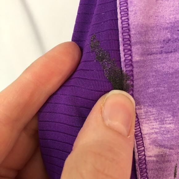 The North Face Purple Active Wear Workout Tank Womens L Top Athletic Gorpcore - Picture 3 of 8